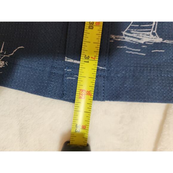 Croft & Barrow Quick Dry Shirt Mens 2XL XXL Blue Short Sleeve Gorpcore Ships - Picture 10 of 12